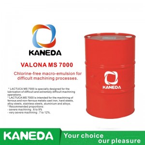 KANEDA LACTUCA MS 7000 Macroemulsie fără clor pentru procese dificile de prelucrare.