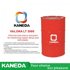 KANEDA LACTUCA LT 3000 Macroemulsie fără clor pentru prelucrarea aliajelor de cupru și a oțelurilor ușoare.