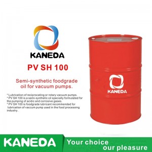 KANEDA PV SH 100 Ulei semigret pentru produse alimentare pentru pompe de vid.