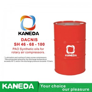 KANEDA DACNIS SH 32- 46 - 68 - 100 PAO Uleiuri sintetice pentru compresoare rotative de aer.
